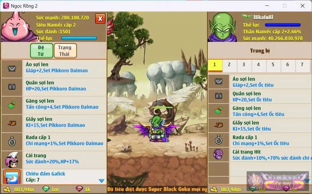 nm skh lh + Daimao, Dư vài món Pico , Dư 16tv , Nv tdt gần qua tl , Đệ bư